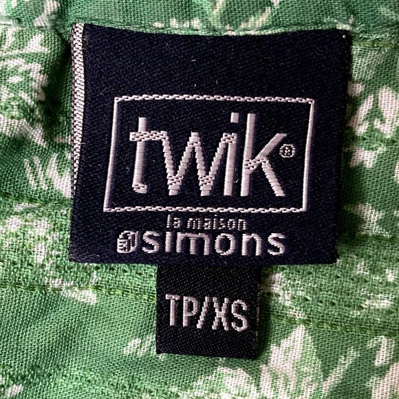 SIMONS TWIK — Western Rose Green Button Down - Picture 4 of 5